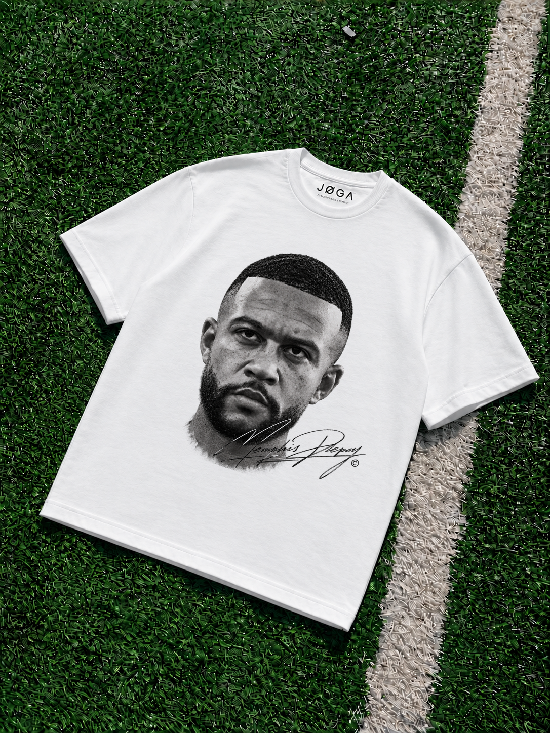 Memphis Depay – No Ordinary Front Portrait