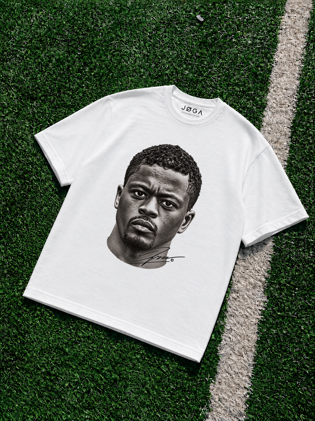 Patrice Evra – Le Guerrier Front Portrait
