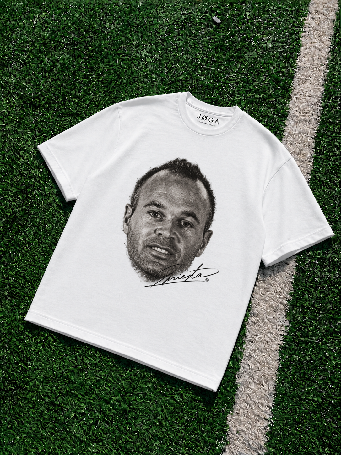 Andrés Iniesta – El Último Toque Front Portrait