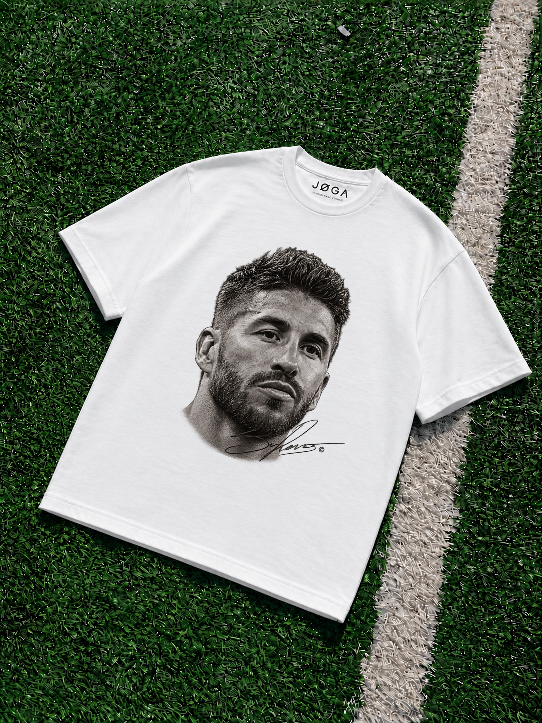Sergio Ramos – Sangre Blanca Front Portrait