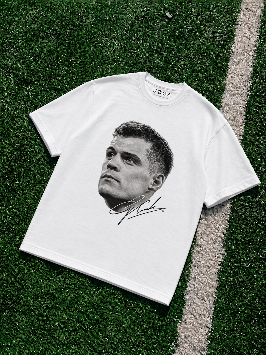 Granit Xhaka – Il Comandante Front Portrait
